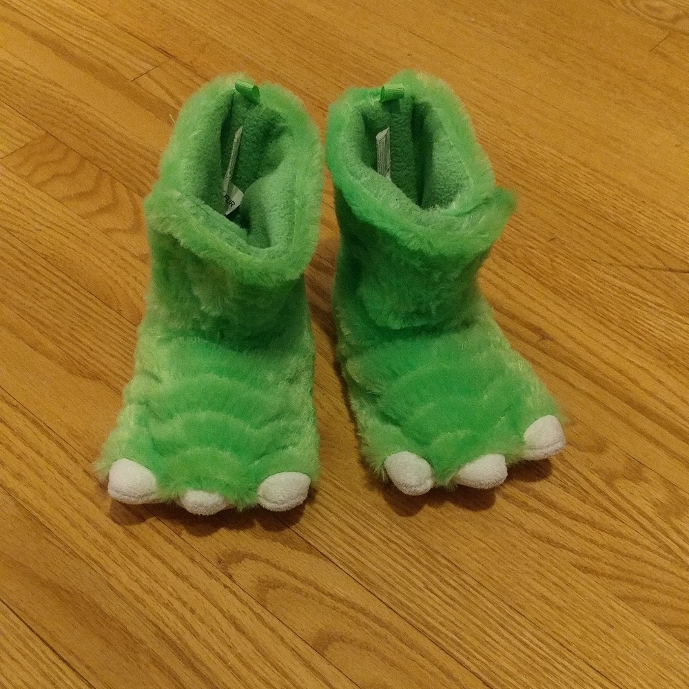 Carters toddler monster slippers